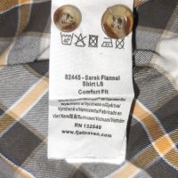 Fjallraven Sarek Flannel Shirt LS Comfort Fit (L) мъжка спортна риза, снимка 6 - Ризи - 42147507