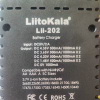  Интелигентно  зарядно LitoKala за  литиевойннни и  други АА и ААА батерии, снимка 2 - Други - 41401553