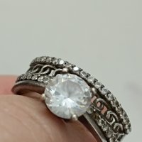  Красив сребърен пръстен #41ГП, снимка 4 - Пръстени - 44404500