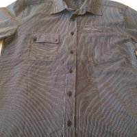 Мъжка риза с къс ръкав Giorgio Armani XXL, снимка 5 - Ризи - 33919987