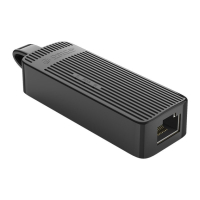 Orico адаптер USB3.0 to LAN Gigabit 1000Mbps black - UTK-U3, снимка 1 - Мрежови адаптери - 44783357