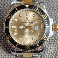 Мъжки часовник Rolex Submariner Two-Tone  Champagne Diamond 16613T, снимка 1 - Мъжки - 41978192