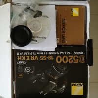 Камера Nikon D5200+обектив Nikkor 18-200 мм, снимка 3 - Фотоапарати - 34255663