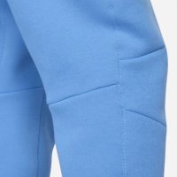 Мъжко долнище Nike Tech Fleece Polar Blue - размер S, снимка 5 - Спортни дрехи, екипи - 44200424