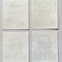 ГДР, 1989 г. - пълна серия чисти марки, личности, 1*44, снимка 2 - Филателия - 40374196