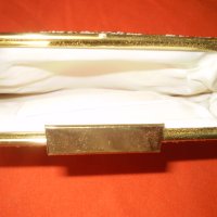 Ретро Дамска чанта портмоне стъклена мъниста бяло , кафяво, снимка 8 - Други ценни предмети - 41701343