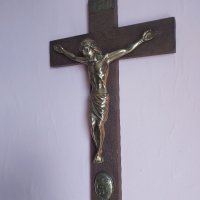Стар кръст , Исус Христос 50.5х30см, снимка 11 - Други ценни предмети - 41394653