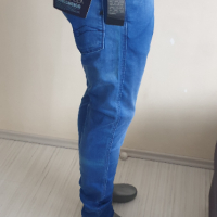 Replay Anbass Hyperflex Stretch Slim Fit Double Indigo Mens Size 30 - 31/32 НОВО!ОРИГИНАЛ! Мъжки Дън, снимка 1 - Дънки - 44733456