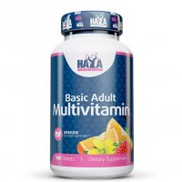 HAYA LABS Basic Adult Multivitamin 100 Tabs., снимка 1 - Хранителни добавки - 23042613