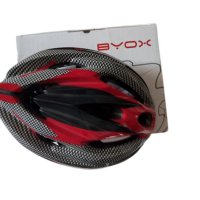Регулируема каска Byox К8 червен (62-68 см), снимка 1 - Аксесоари за велосипеди - 41185492