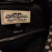 Hampton Republic  SlimFit   Риза/Мъжка М/Памук , снимка 4 - Ризи - 36080209