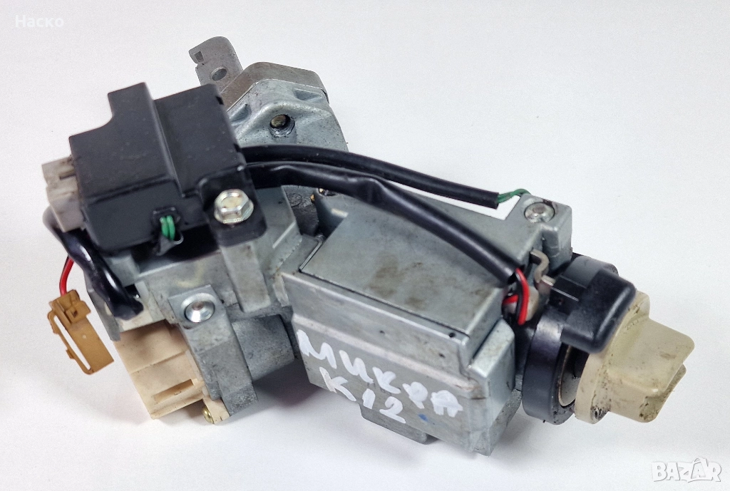 Патронник Клеморед Контактен Ключ Keyless Кейлес Nissan Micra K12 Нисан Микра К12, снимка 1