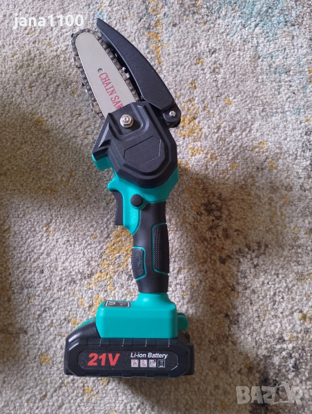 Мини, акумулаторна верижна резачка21V, снимка 1