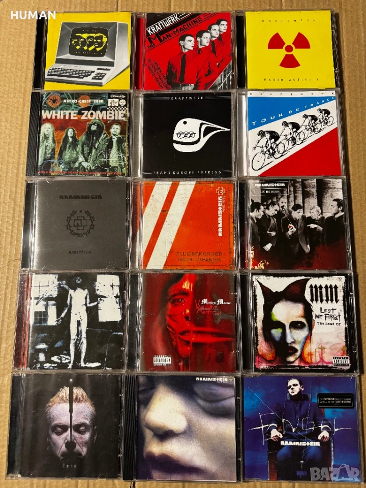 Kraftwerk - Rammstein - Manson - Zombie , снимка 1