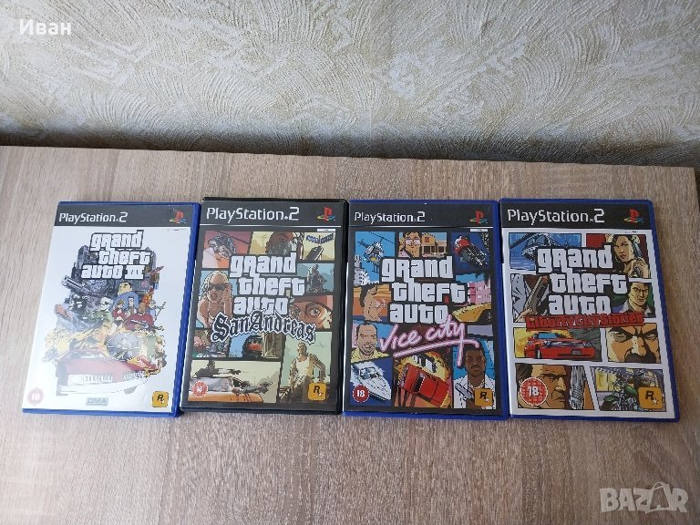 grand theft auto ps2, снимка 1