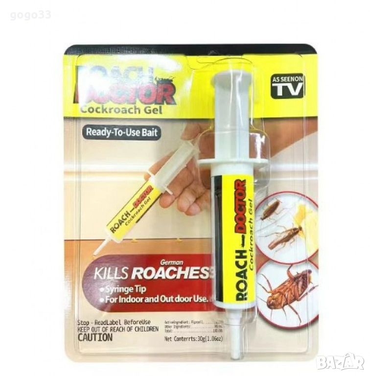 Инсектицид против хлебарки, Roach Doctor, снимка 1