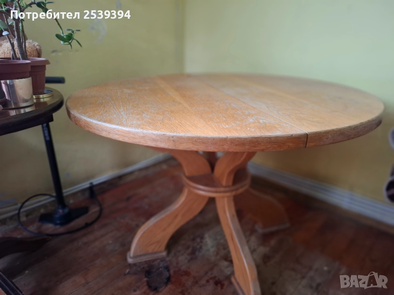 Дървена масивна маса , снимка 1