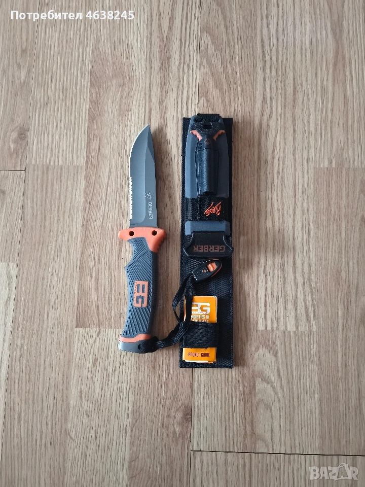 нож + аксесоари за раница , снимка 1