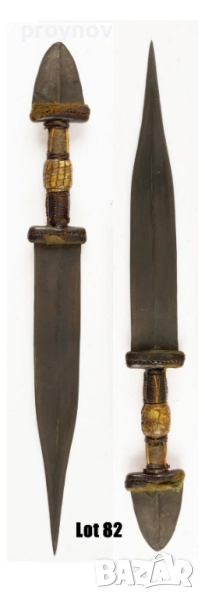 Къс меч на Тоарегите 32 см., снимка 1