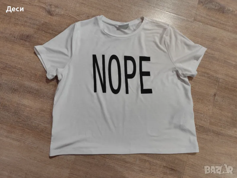 блузка с надпис, снимка 1