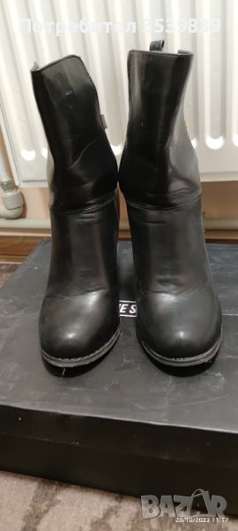 Дамски боти на ток, снимка 1