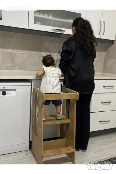 Обучителна кула Монтесори 3в1, снимка 1