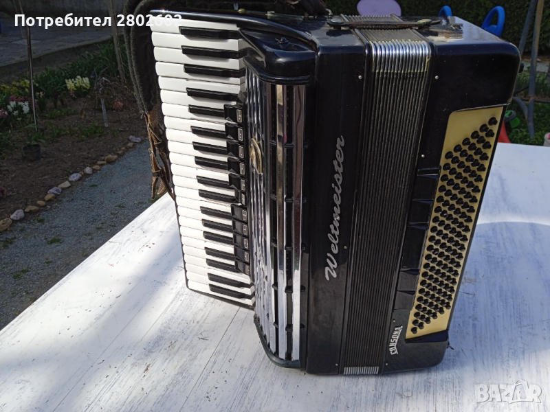 Акордеон Weltmeister Consona Велтмайстер Консона 120баса, снимка 1