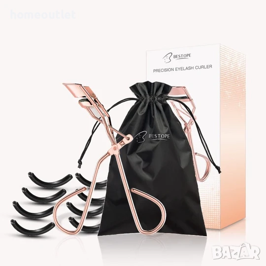 ПРОМОЦИЯ Козметичен аксесоар за извиване на мигли  BESTOPE PRECISION EYELASH CURLER HZ157, снимка 1