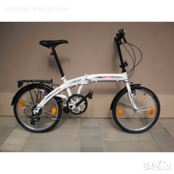 Двойно сгъваем велосипед PRO BIKE 20 цола модел 2022г., снимка 1