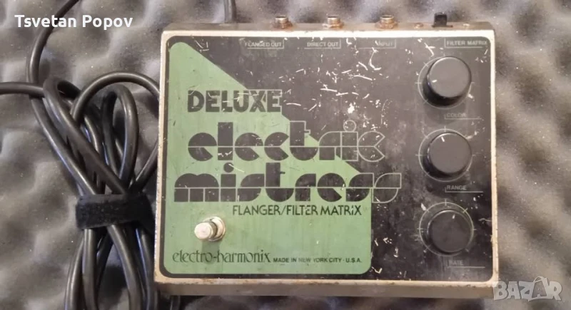 1980 ELECTRO-HARMONIX Deluxe Electric Mistress V2 220v flanger, снимка 1