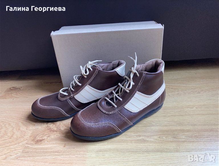 Чисто нови обувки от естествена кожа 34 номер, снимка 1