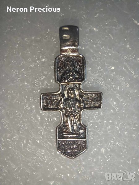 Сребърен кръст 41мм, снимка 1