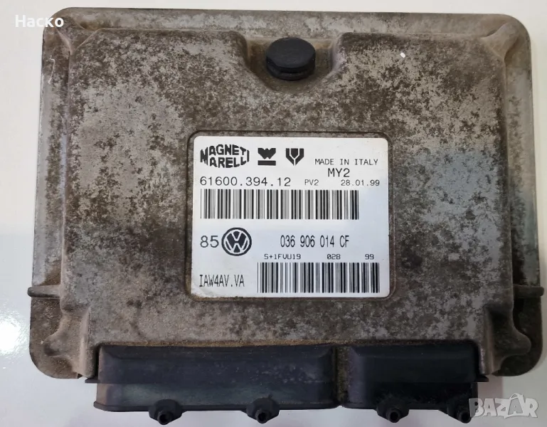 Компютър ECU ЕКУ Фолксваген Голф 4 1.4 Volkswagen Golf 4 1.4 036 906 014 CF 036906014CF 61600.394.12, снимка 1