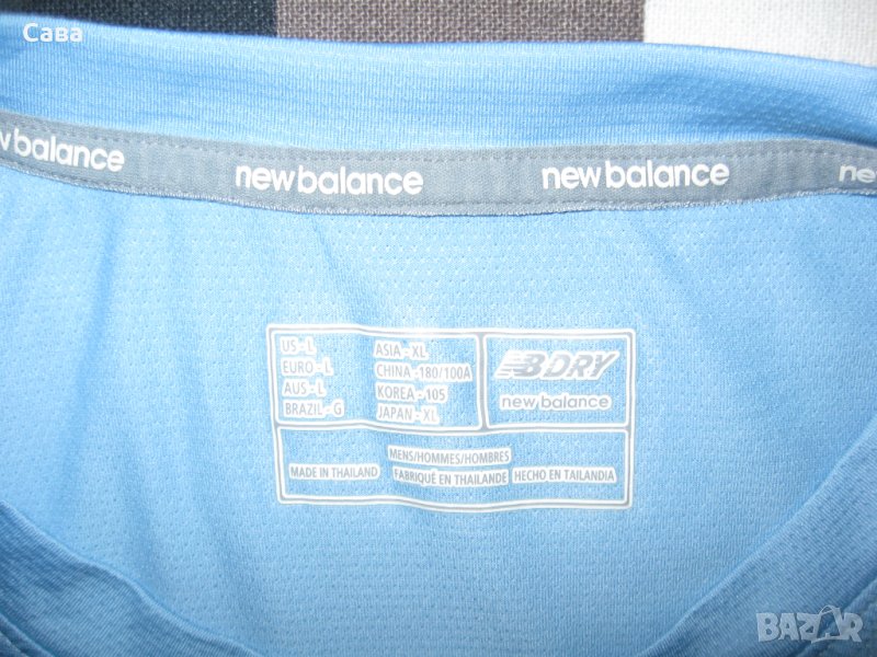 Тениска NEW BALANCE  мъжка,Л, снимка 1