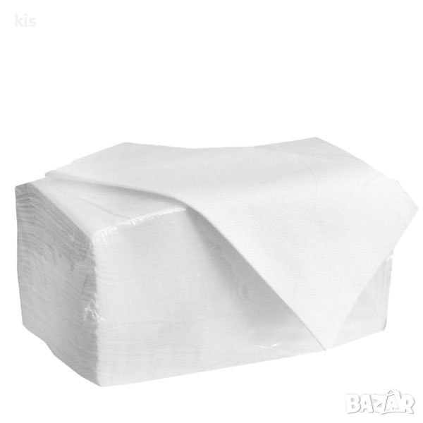 Двупластови хартиени фризьорски кърпи Air-laid - 100 бр., снимка 1