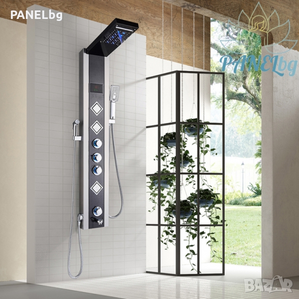 Хидромасажен душ панел Ниагара,6 функции,смесител-БЕЗПЛАТНА ДОСТАВКА, снимка 1