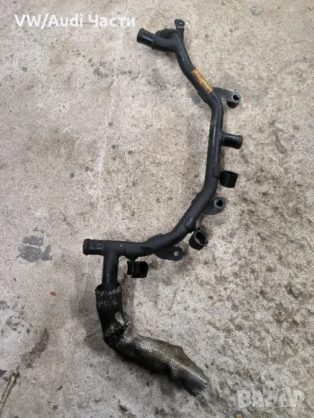 Тръба тръбичка антифриз за Фолксваген Туарег Порше VW Touareg Porsche Cayenne Audi Q7 07Z121065M, снимка 1