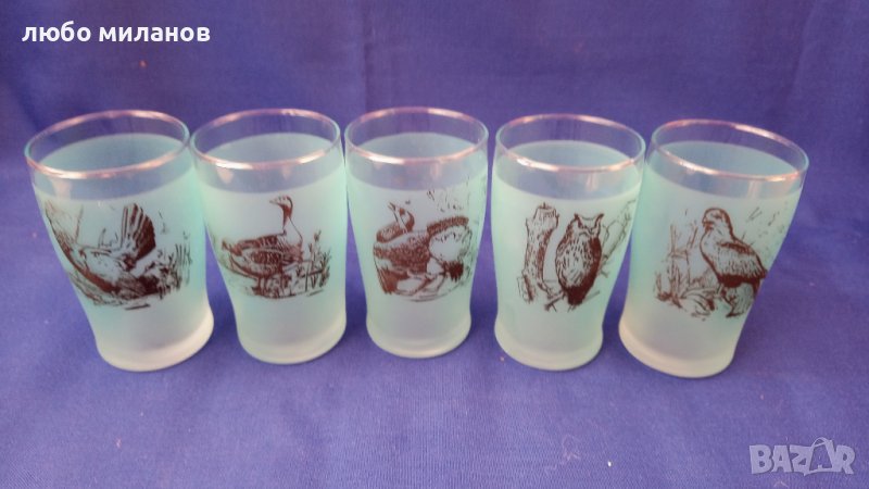 Ловджийски стъклени чашки за алкохол, снимка 1