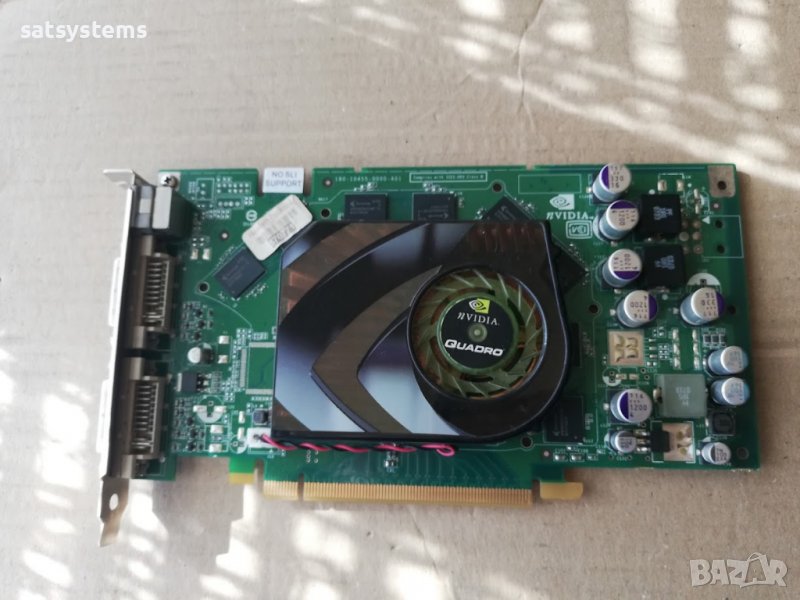 Видео карта NVidia Quadro FX1500 256MB GDDR3 256bit PCI-E, снимка 1