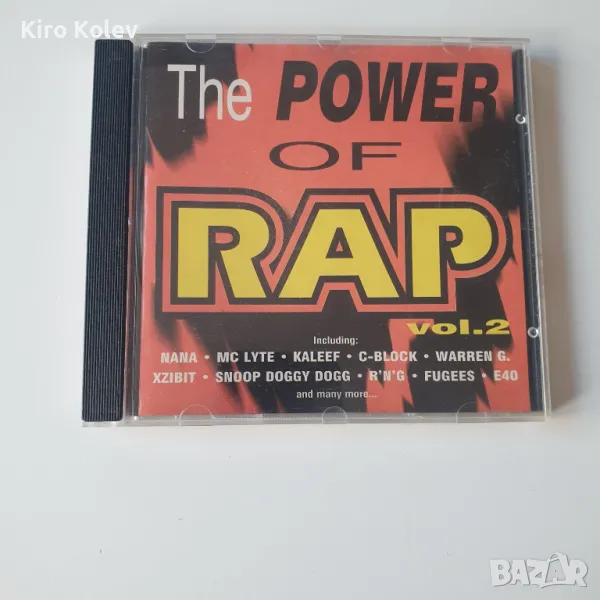 the power of rap vol.2 cd, снимка 1