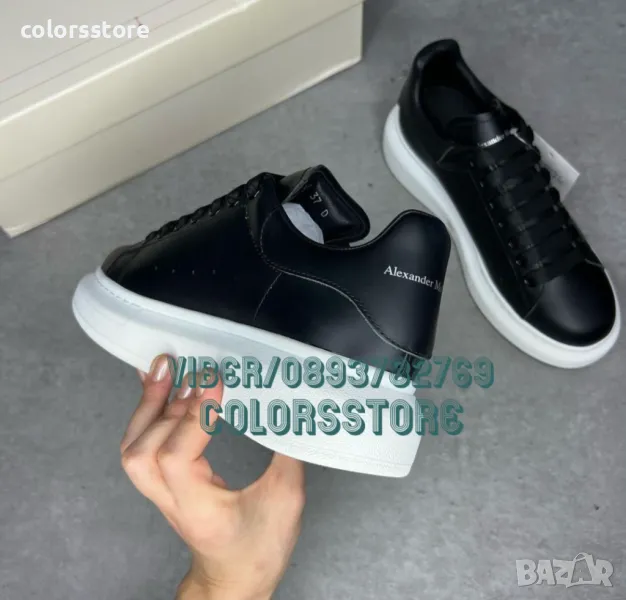 Мъжки черни кецове  Alexander McQueen кодBR415, снимка 1