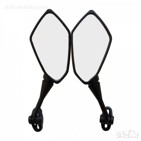 Комплект огледала за мотор Automat, Универсални, 1914, Черни, снимка 1