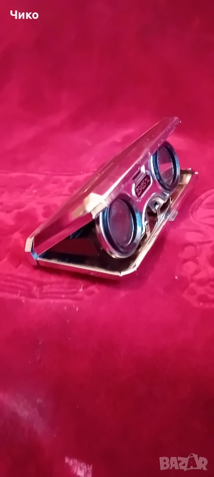 Метален японски ретро бинокъл, снимка 1