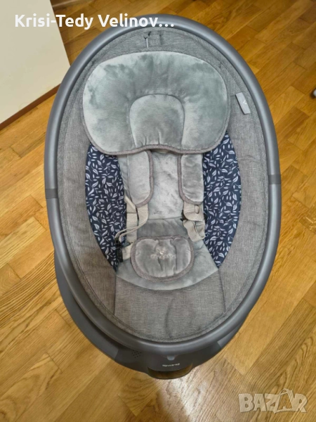 Електрическа бебешка люлка тип яйце, снимка 1