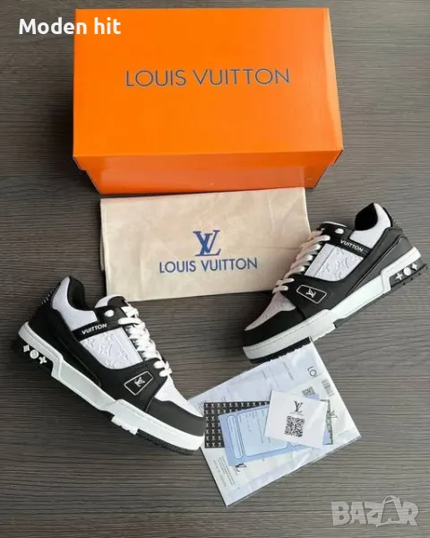 Louis Vuitton унисекс сникърси висок клас реплика, снимка 1