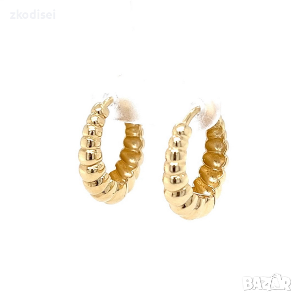 Златни обеци 4,09гр. 14кр. проба:585 модел:22459-1, снимка 1