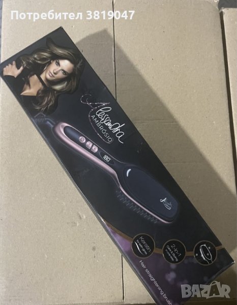 Четка за изправяне на коса с керамично покритие с кератин на Alessandra Ambrosio, снимка 1