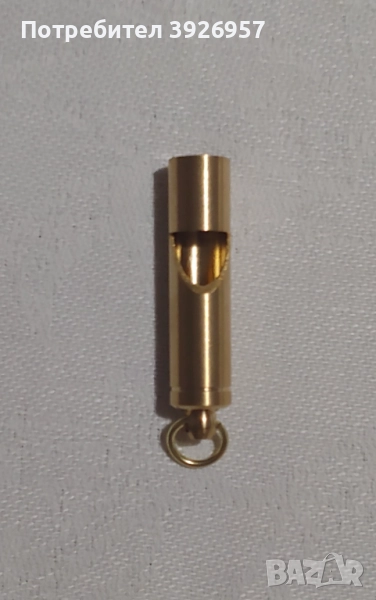 Уникална месингова свирка, снимка 1