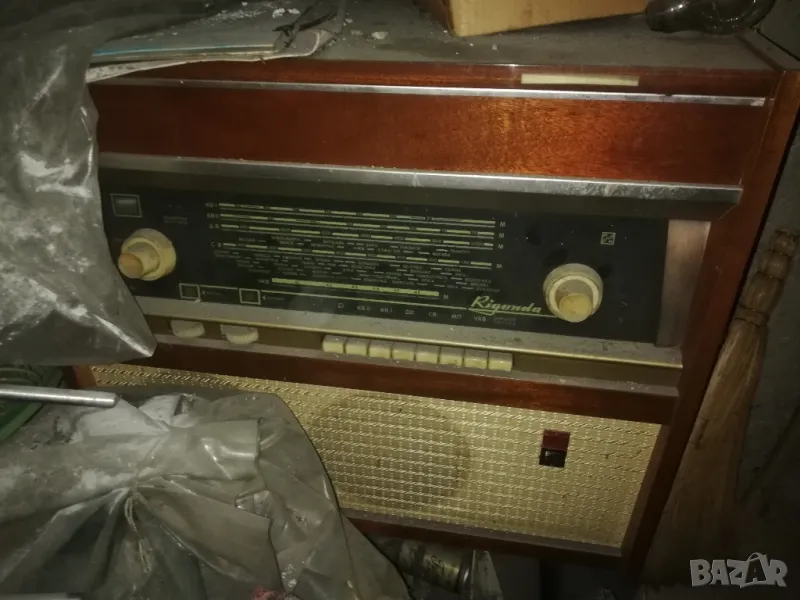 Стар лампов Радиоприемник  Rigonda, снимка 1