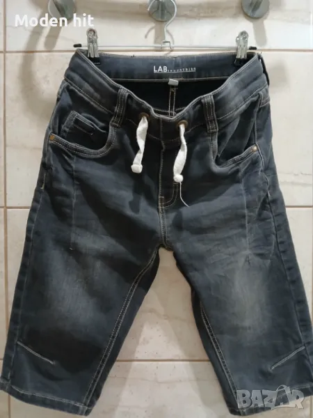 LAB къси дънови панталонки за момче размер 146/152 см. /11-12 г./, снимка 1